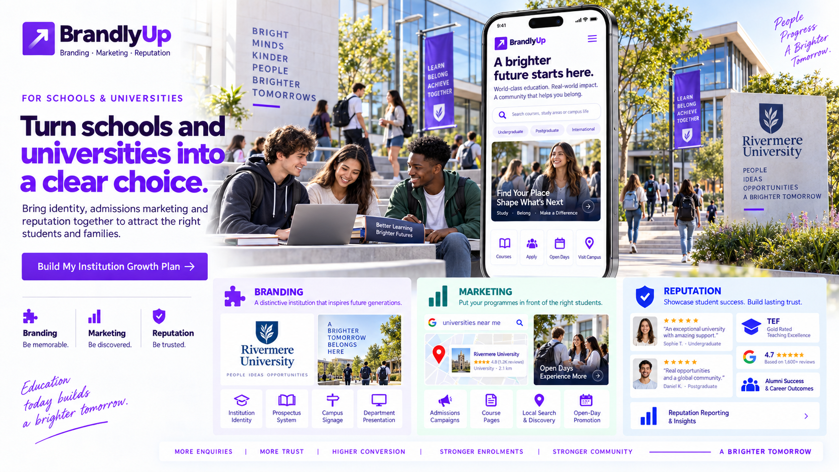 Concept design direction for schools-universities