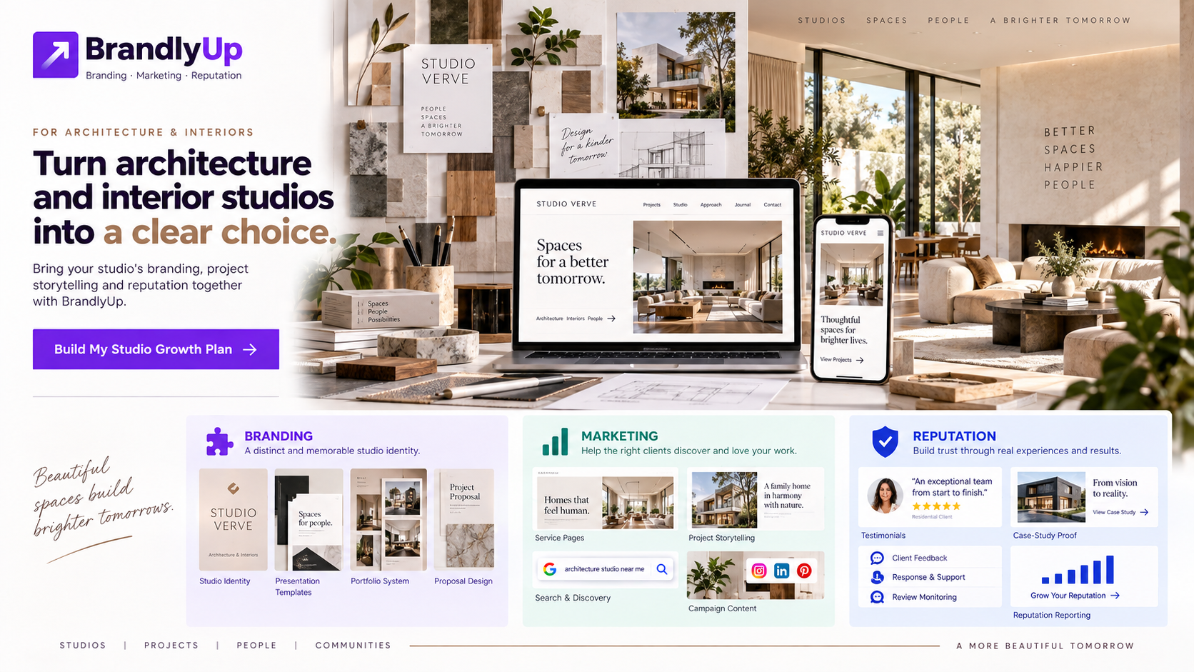 Concept design direction for architecture-interiors